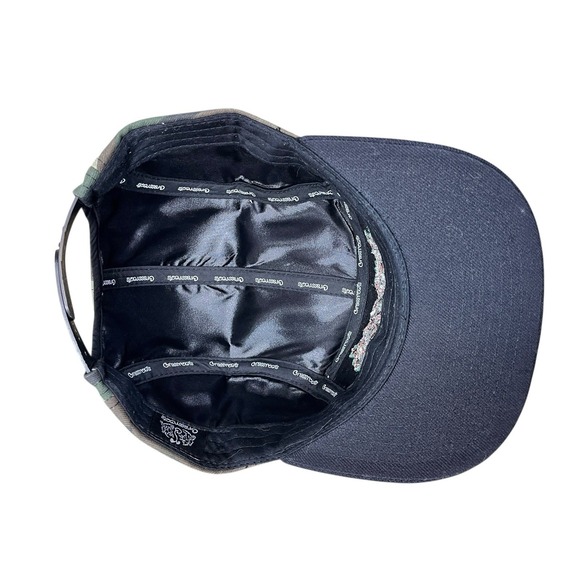 Baked 5 Panel Hat Men Camo Grassroots California Strap Back Cap - Picture 6 of 7